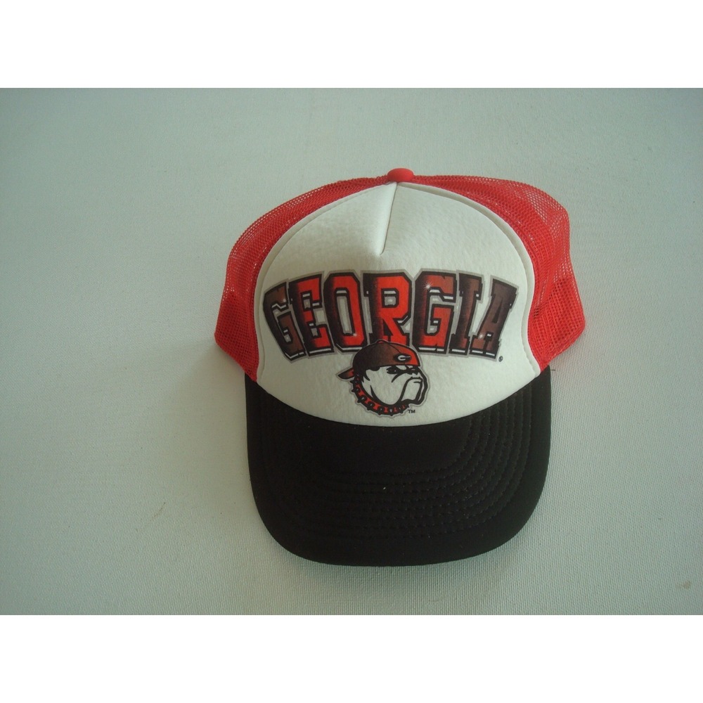 GEORGIA BULLDOGS TOW GRAFITI 00S RARE SCRIPTโ SNAPBACK HAT CAP VINTAGE EE4